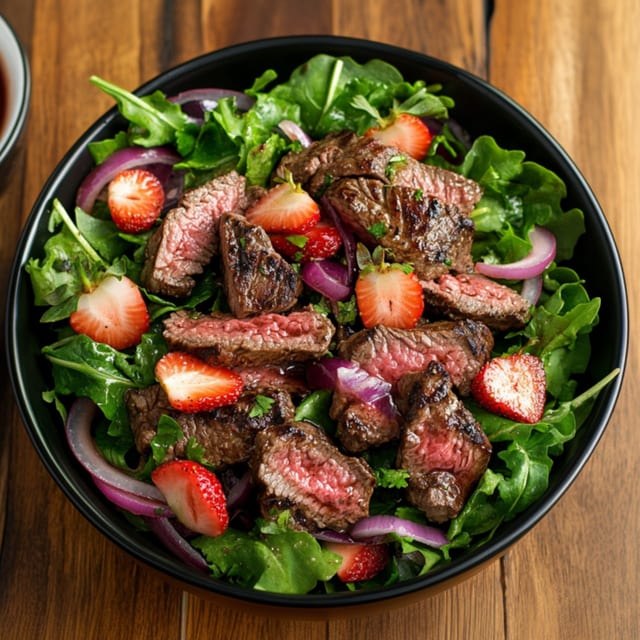 Steak Tips Salad.