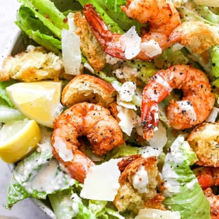Shrimp Caesar Salad