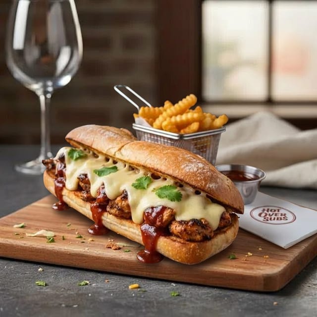 Barbecue Chicken Sub.