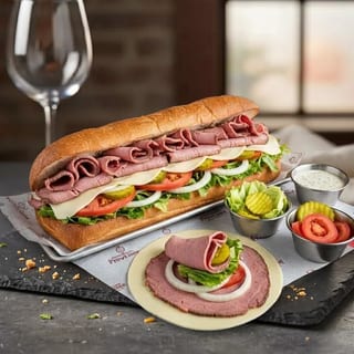 Roast Beef and Provolone Sub