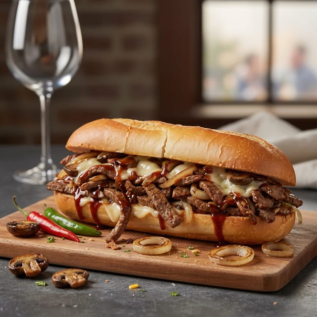 Steak Teriyaki Sub.