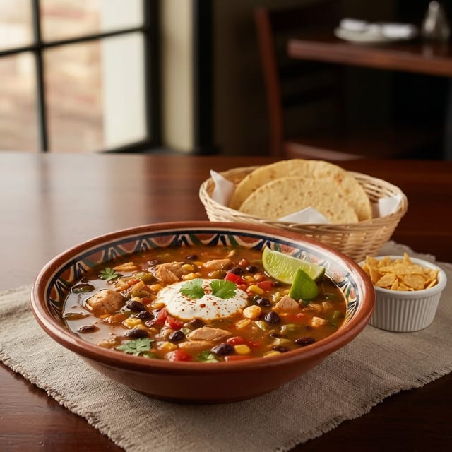 Caldo Pinto (Fiesta) Soup.