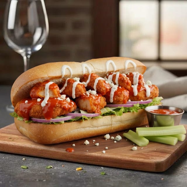 Buffalo Chicken Sub.