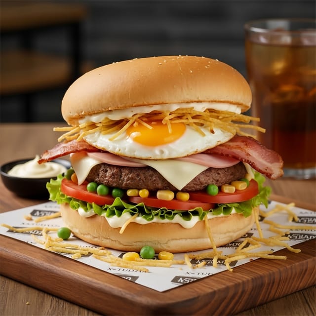 (X Tudo) Everything Sandwich.